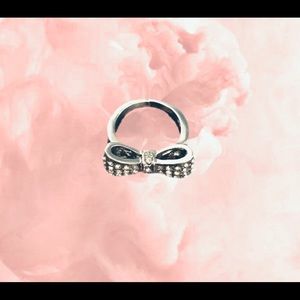 Bow Tie Ring 💍 S925 & CZ’s/ NEW!!! Size (5)